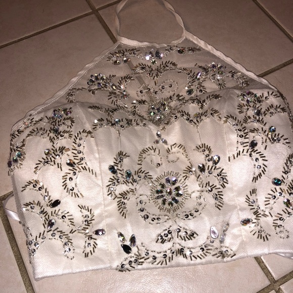 Black & White two piece prom dress. - Picture 2 of 4